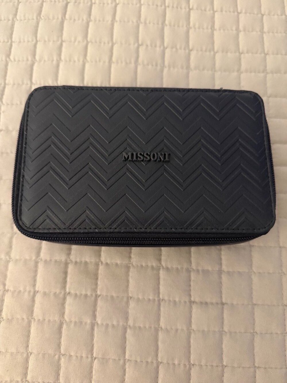 Missoni for Delta One Complete Amenity Travel Kit Case Socks Eye Mask